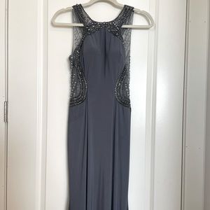 DAVE & JOHNNY Beaded Gown